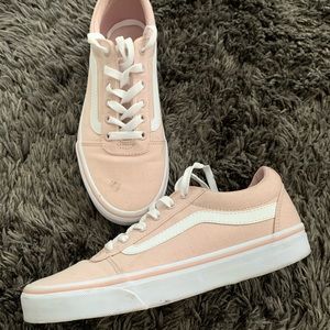 Nude pink Vans
